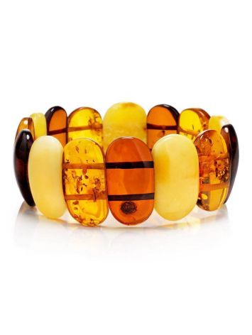 Stylish Amber Stretch Bracelet, image 