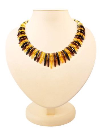 Multicolor Amber Necklace The Tangerine, image 