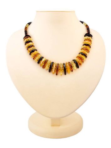 Multicolor Amber Necklace The Tangerine, image 