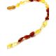 Two-Toned Amber Teething Necklace, image , picture 2