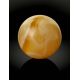 Cloudy Amber Ball Shaped Stone, image , picture 2