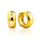 Chunky Gilded Silver Hoop Earrings The ICONIC, image 