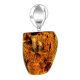 Gorgeous Textured Amber Pendant, image 