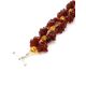 Cherry Amber Designer Bracelet With Glass Beads, image , picture 5
